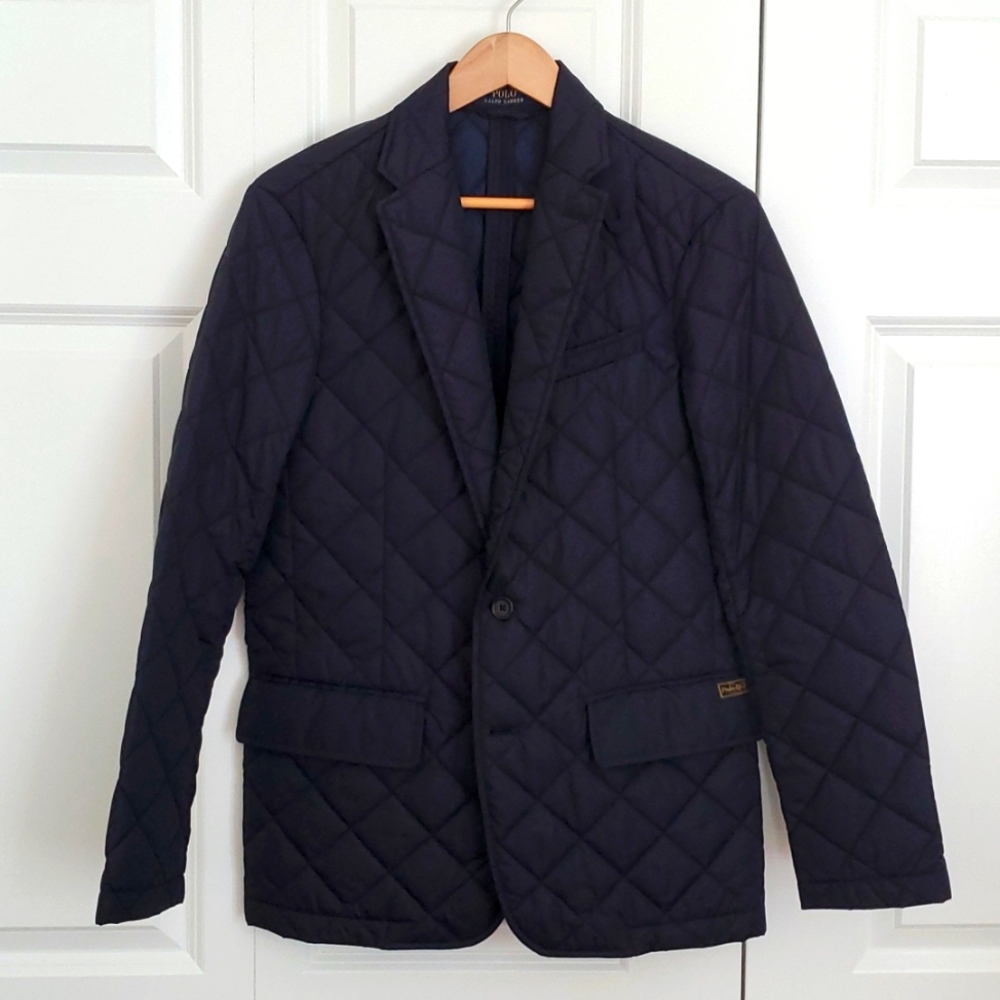 Polo/Ralph Lauren Quilted Nylon Blazer